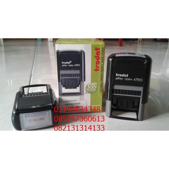 

Terlaris Stempel RECEIVED Stempel Tanggal Pinty Dater Trodat 4750 Termurah