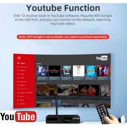 Digital TV BOX DVB T2 TV TUNER - tanpa wifi