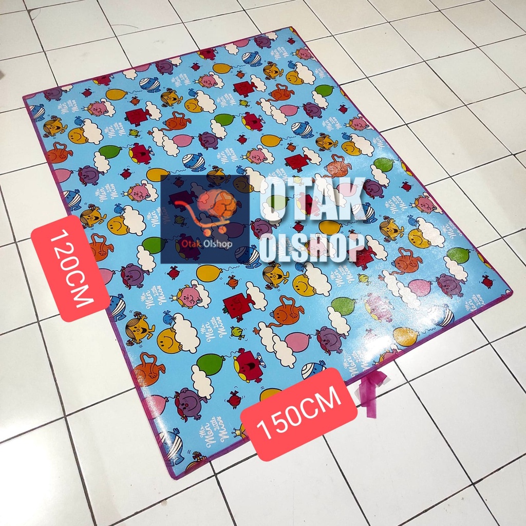 Karpet spon motif karakter 120x150 Tikar lantai spon karakter / tikar piknik / Matras / Alas Kasur