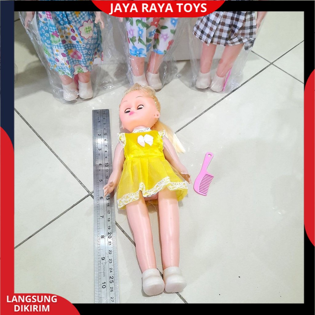 MAINAN BONEKA ANAK PEREMPUAN BONEKA BERSUARA DAN BERLAMPU ADA SISIR MODEL TERBARU