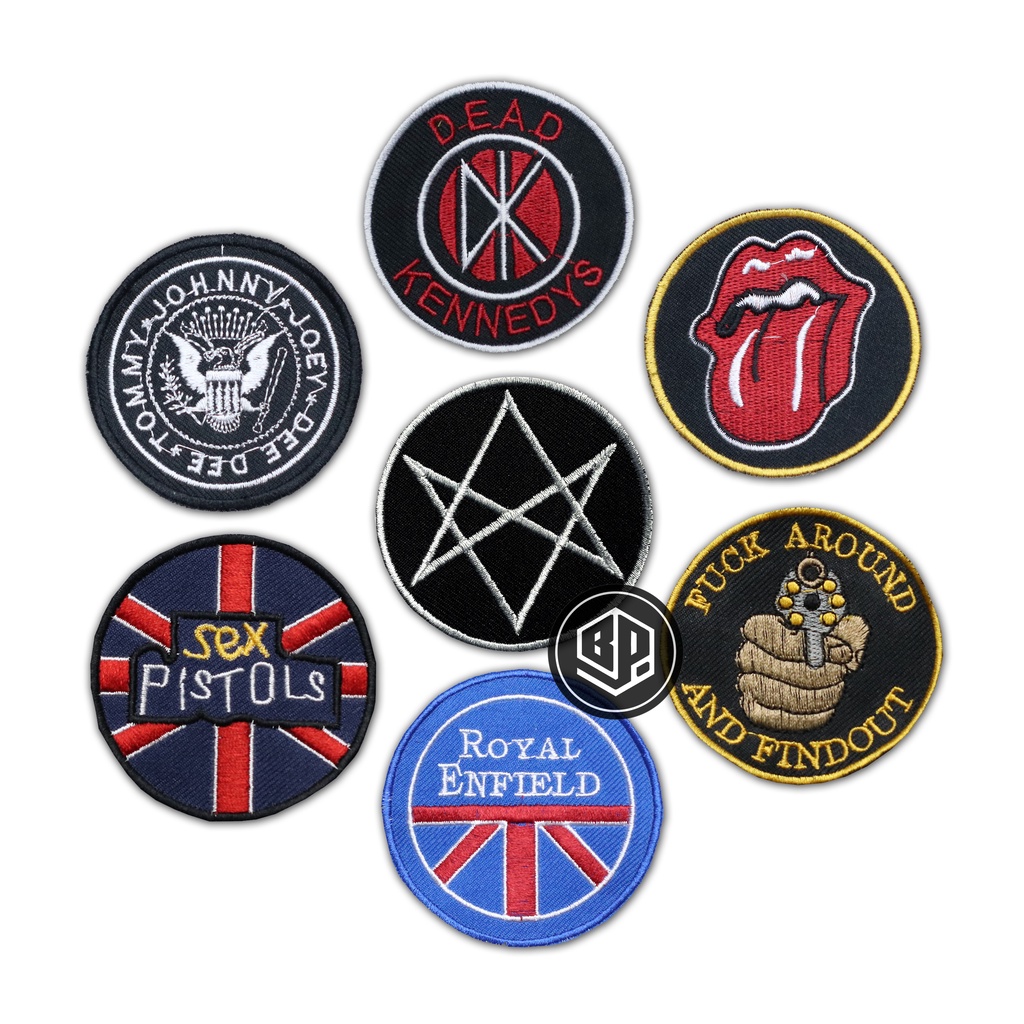 Patch Bordir Jahit Emblem Murah Berkualitas Aksesoris Jaket Topi