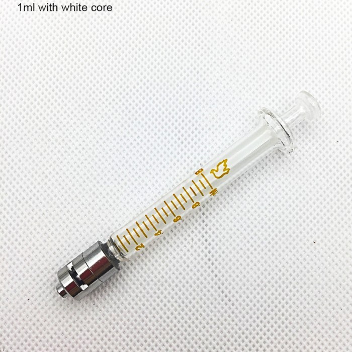 Syringe glass for Analysis Lab Reusable metal Luer lock free stopcock alat laboratorium