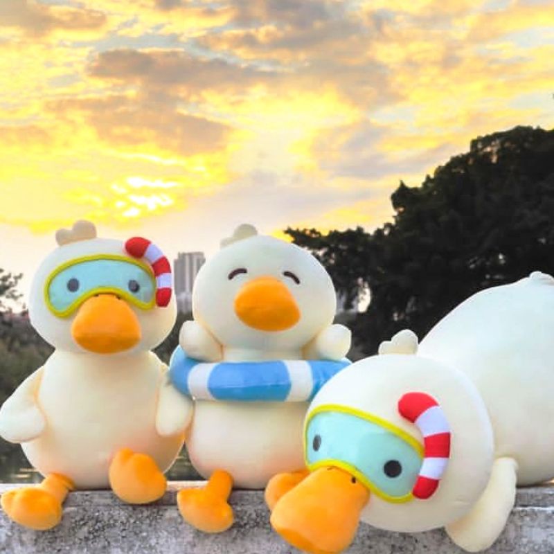 MINISO DIVING DUCK SERIES PLUSH TOY / MAINAN BONEKA BEBEK