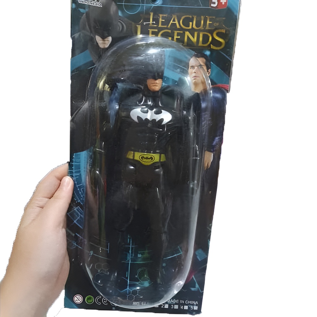 Batman Action Figure Mainan Robot Anak Laki Laki | Hadiah Ulang Tahun Anak Laki Laki | Mainan Murah