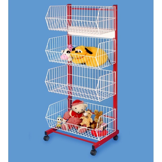 Mega Master Rak Jualan/ Rak Pajangan / Rak Supermarket (INSTANT KURIR)