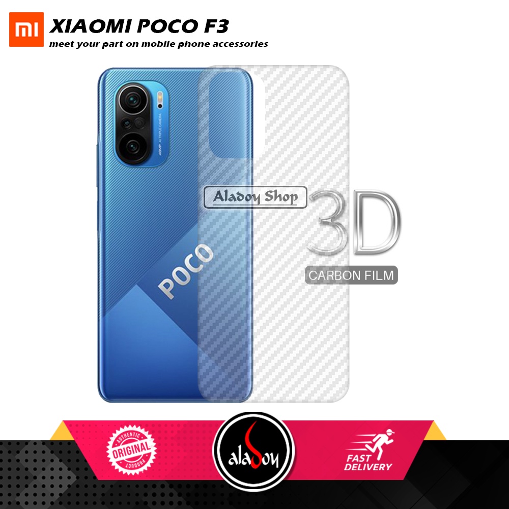 Tempered Glass Anti SPY Xiaomi Poco F3/F3 Pro Anti Gores Privacy + Tempered Glass kamera dan Skin Carbon