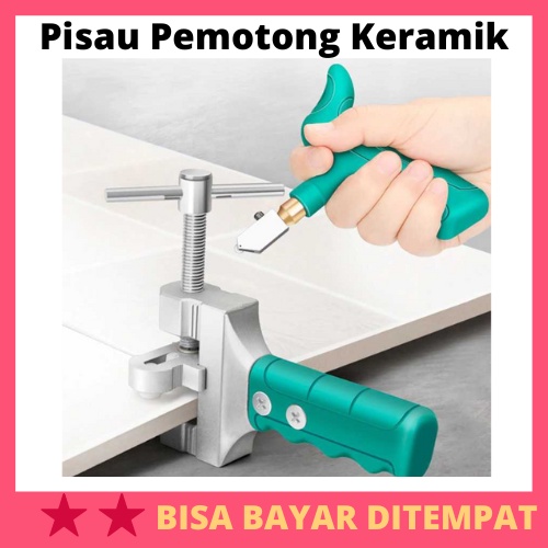 Pisau Pemotong Keramik Glass Diamond Cutter Tile / Alat Mesin Cutter Pena Pisau Cut Cutting Roll Pot
