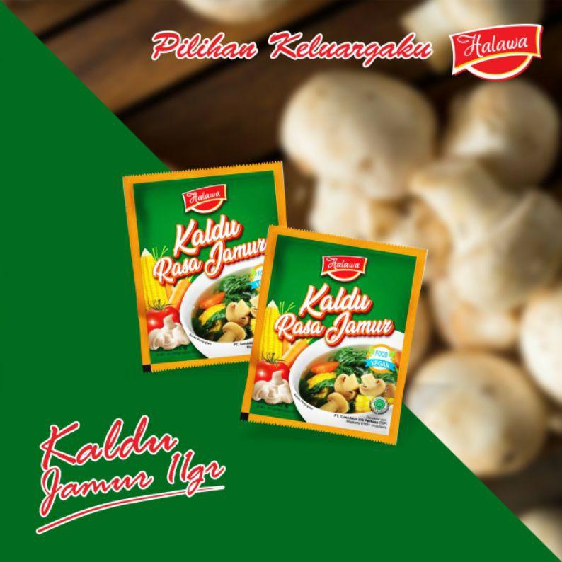 

[R-7@W ✔) BUMBU INSTAN KALDU JAMUR 12 SACHET BRAND HALAWA top produk