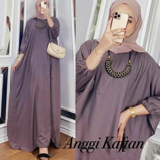 anggi kaftan / kaftan casual / gamis kaftan / kaftan/ kaftan casual / kaftan2022 / kaftan lebaran / 