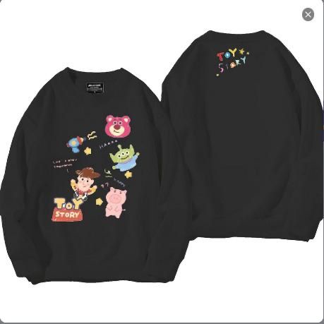 LETS GET TOGETHER SWEATER CREWNECK TOY LOTSO SWEATER OBLONG WANITA