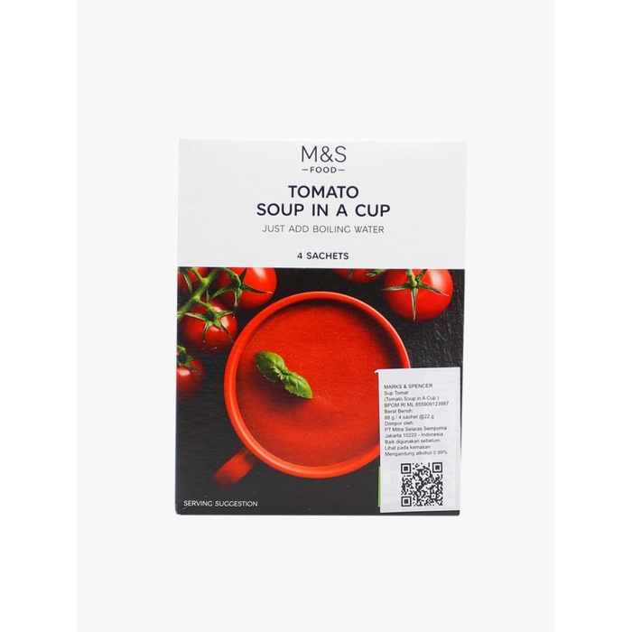 

✿ BISA COD✿ M&S FOOD - Sup Instant - Tomato Cup Soup