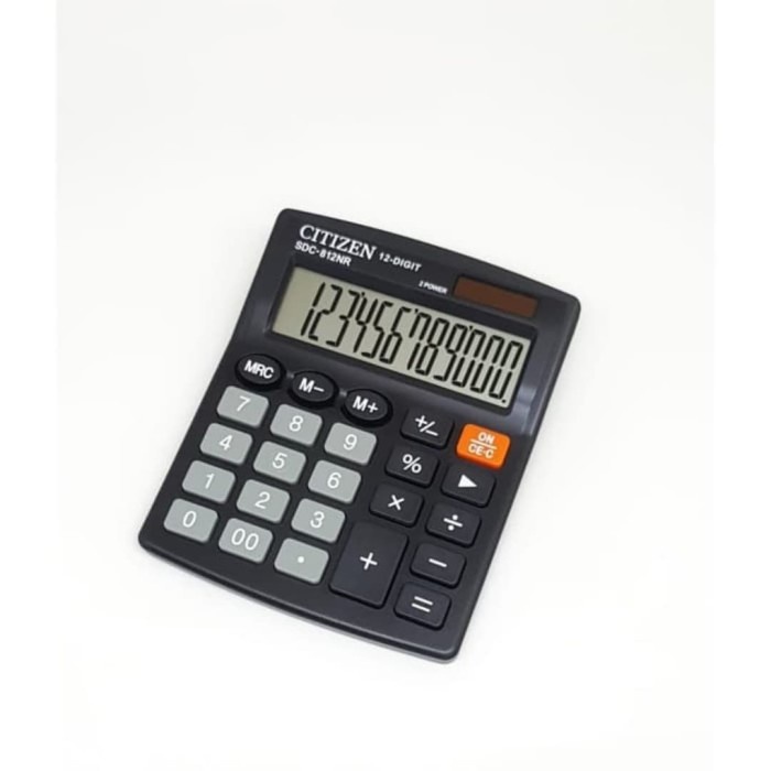 

PRODUK TERBATAS Calculator Citizen SDC-812NR