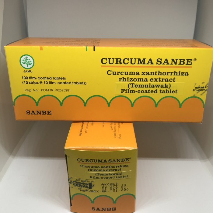 curcuma sanbe tablet