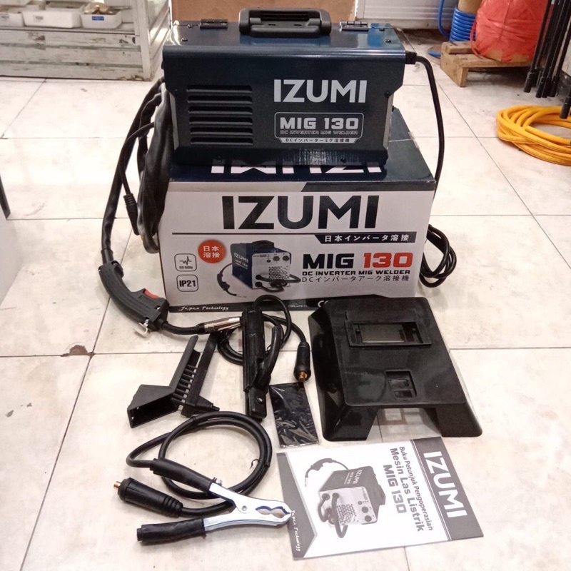 MESIN LAS MIG IZUMI LAS LISTRIK / TRAVO LAS IZUMI MIGI 130 WELDING MACHINE MIG 130