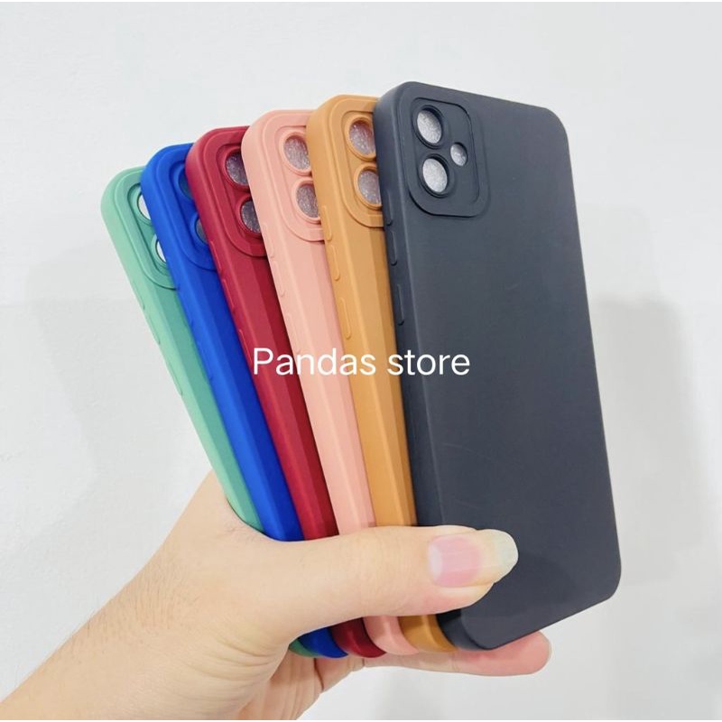 Softcase Pro Camera Samsung A04e Real Candy Case Full Color 3D Silikon TPU