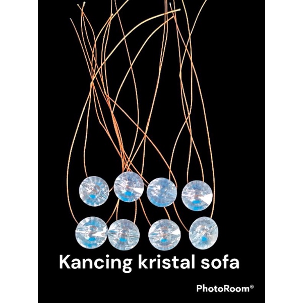 Kancing Kristal Hias Kursi sofa