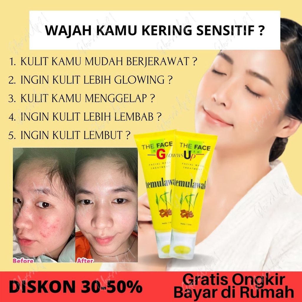 THE FACE Temulawak Hydrating Multifunction Gel 110ml