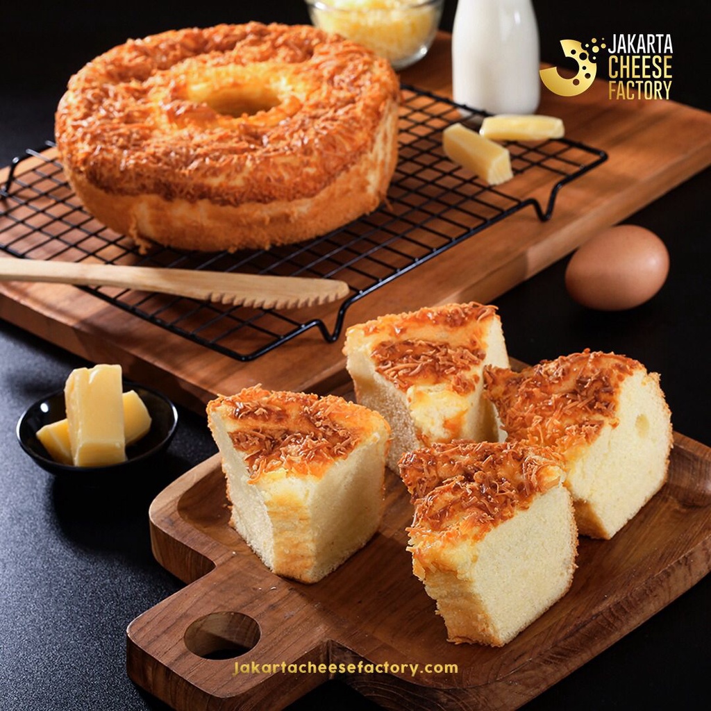 Chiffon Cheese Cake Jakarta Cheese Factory - Mall Plaza Blok M