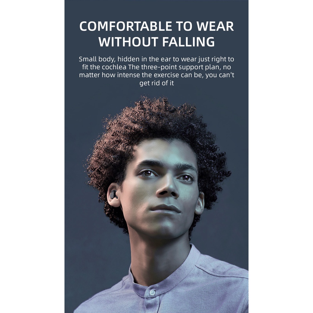 TWS Y60 earphone Bluetooth SHOCK BASS Stereo music telfon gaming daily wireless headset Smart Touch with mic