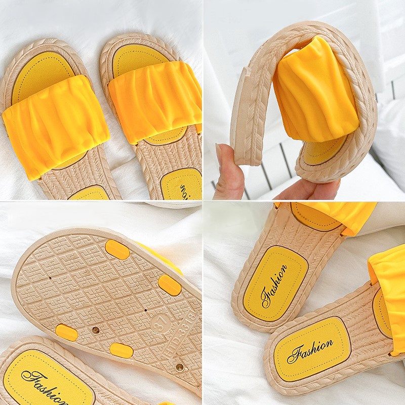 Grosir - S1049 Slip On Shoes / Sandal Karet Wanita / Sandal Fashion / Sandal Selop / Sandal Slop Warna