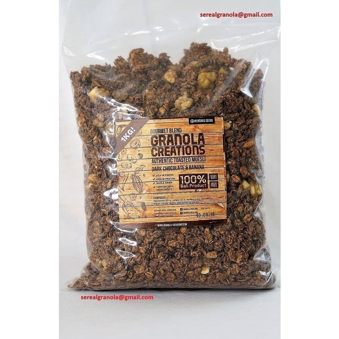 

Granola Creations Chocolate Banana Coklat Pisang 1 Kg Menu Sarapan