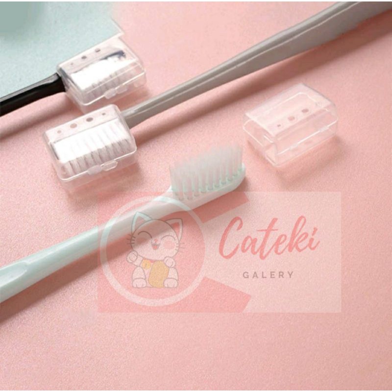 [CTK] PROMO SIKAT GIGI ANAK / DEWASA 1 PC ATAU  1 SET 10 PCS / TOOTHBRUSH DOUBLE CARE SENSITIVE SOFT- SWEET BARU MURAH SIKAT GIGI TRAVEL