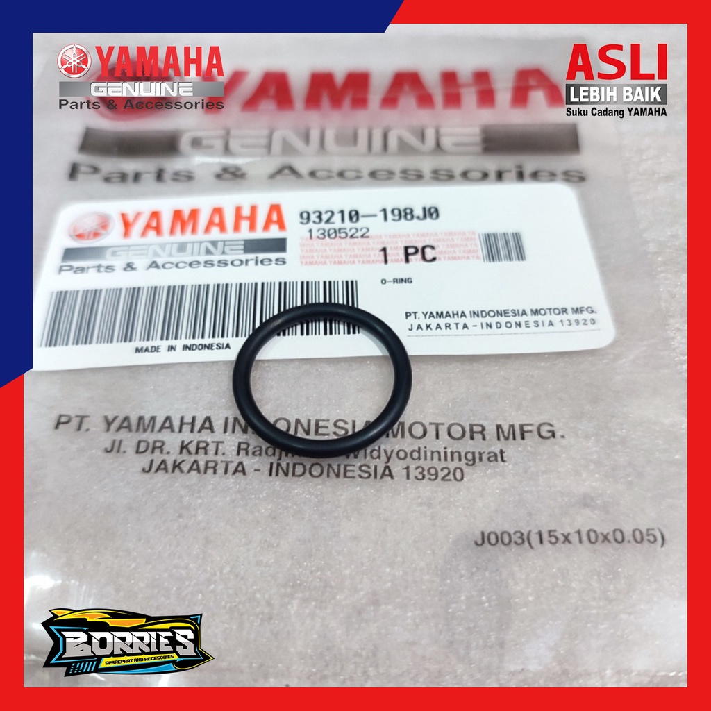 O RING KARET ORING TUTUP OLI ATAS XMAX 250 RX KING 93210-198J0