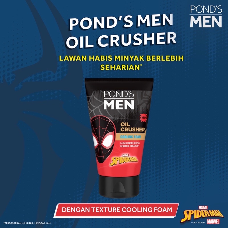 Ponds Men Oil Crusher Cooling Foam 100ML