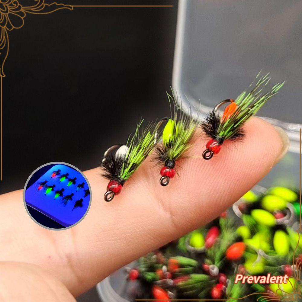 Preva 5pcs Fly Hook Ikan Buatan Tackle Diasah Engkol Kait Umpan Umpan Pancing Umpan Lalat Umpan Sempurna