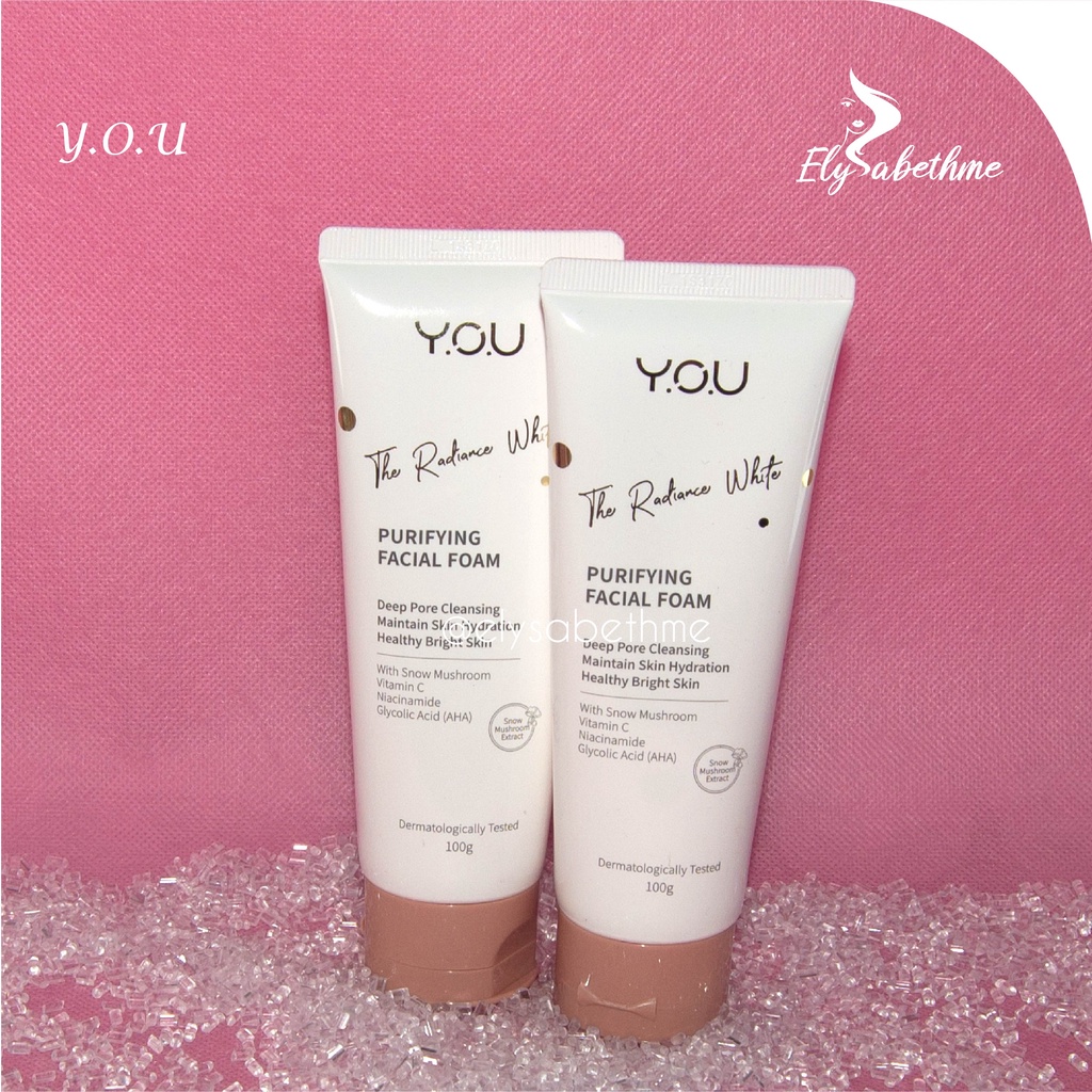 ✿ELYSABETHME✿ Y.O.U radiance white series pemutih wajah skincare ala korea mencerahkan memutihkan