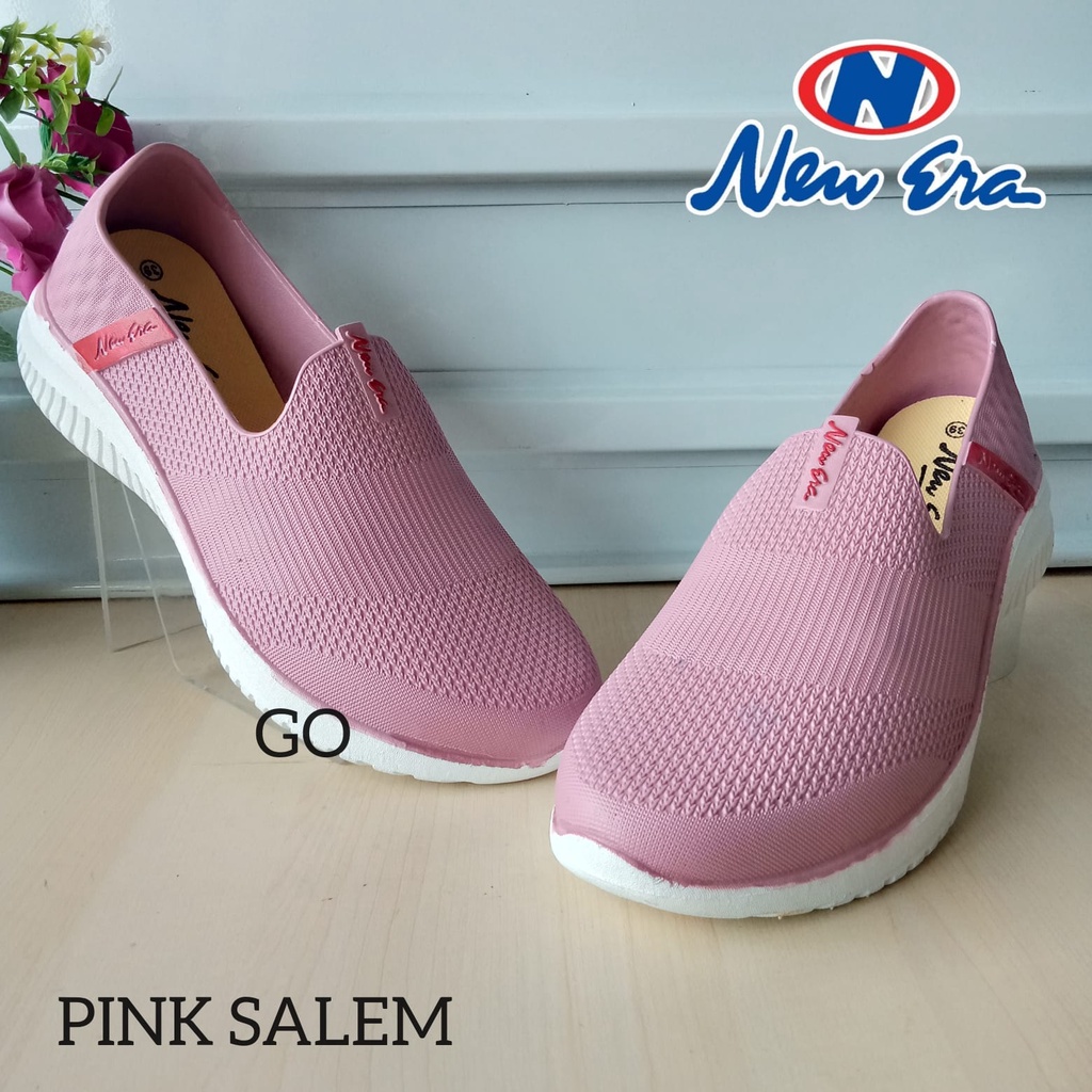 Gof NEW ERA LB 10063 sepatu Wanita Bahan Karet, ringan, lembut, tidak licin, nyaman dipakai Sepatu wanita viral sepatu murah