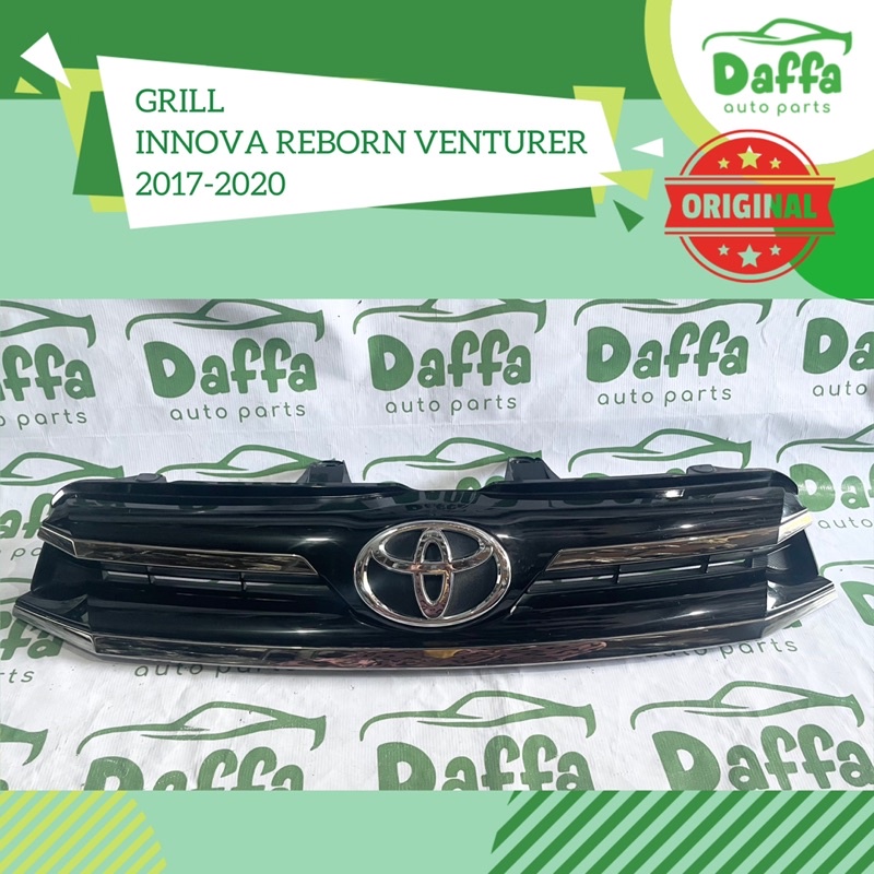 Grill Grille Gril Grile Bemper Bumper Guard Depan Mobil Toyota Kijang Innova Inova Reborn Venturer 2