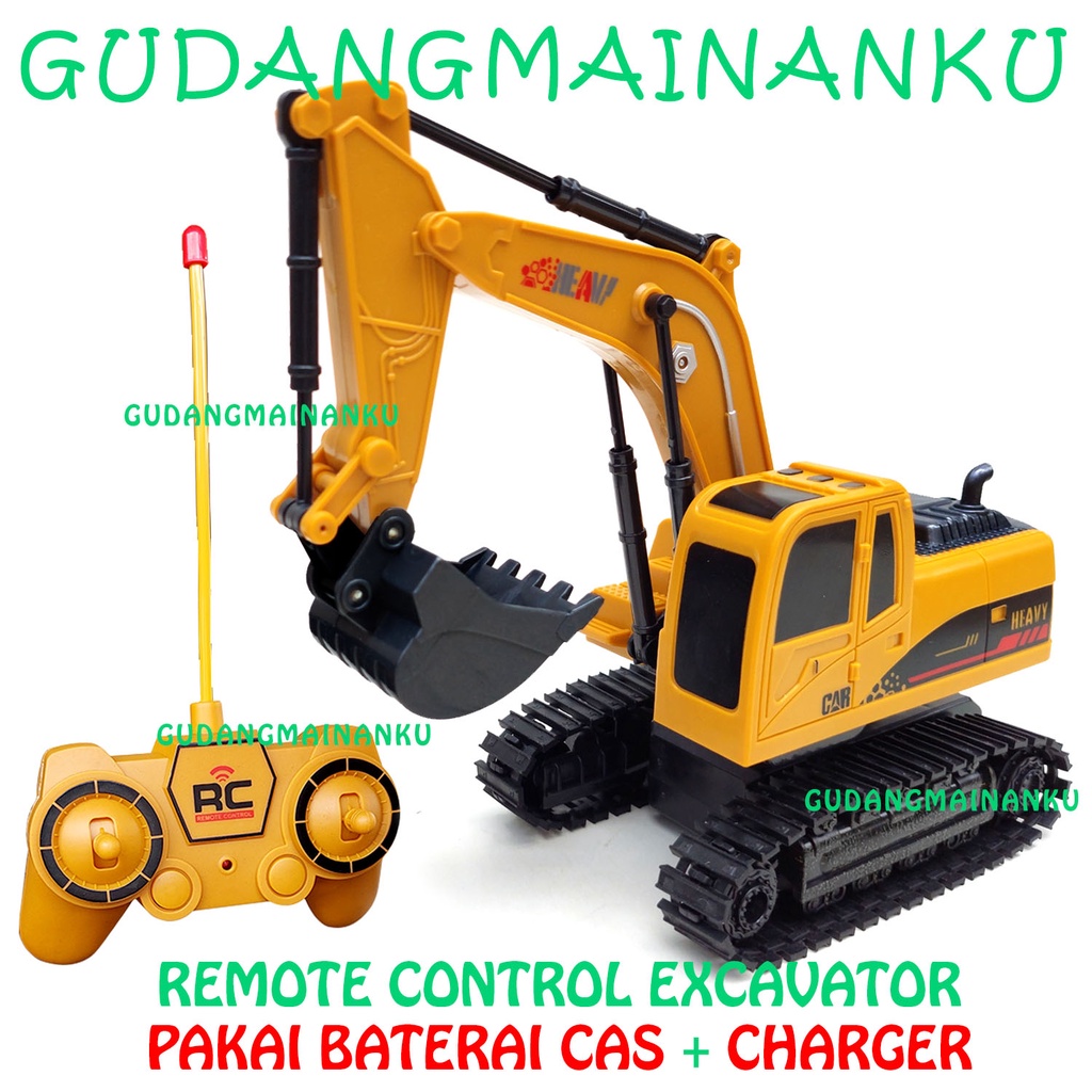 RC Remote Control Excavator Mobil Alat Berat Beko