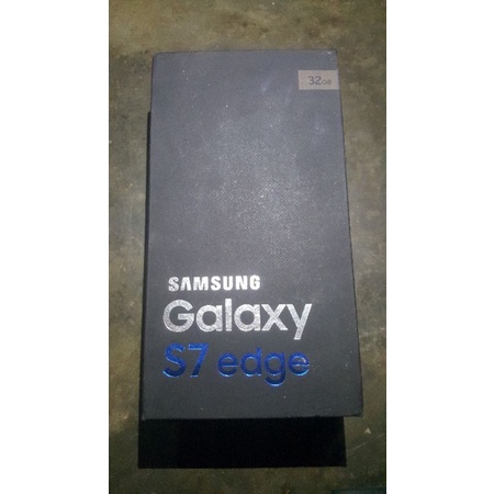 

Kotak Dus Samsung S7 Edge Gold 32gb Original Bekas