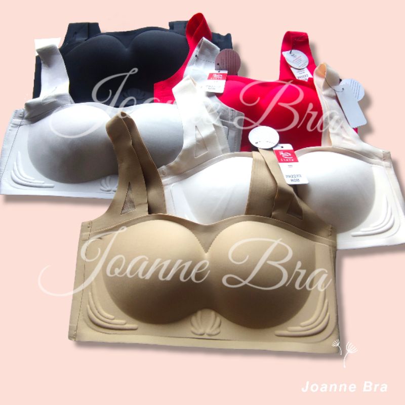 Elena Bra Robot Exclusive Seamless Half Cup E 292222 - 34B - 38B - Bra Setengah (1/2) Cup Busa Semi 