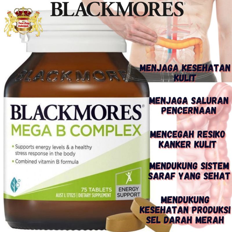 Blackmores Mega B complex 75 tablets