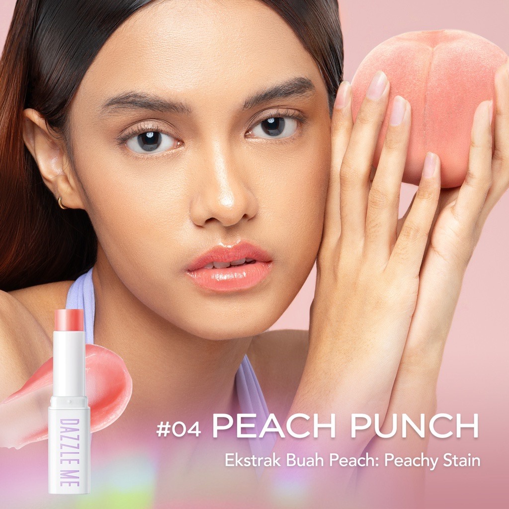 BPOM DAZZLE ME Fruit Justice Lip Balm Moisturizing Hydrating Cracked Lips Lipbalm