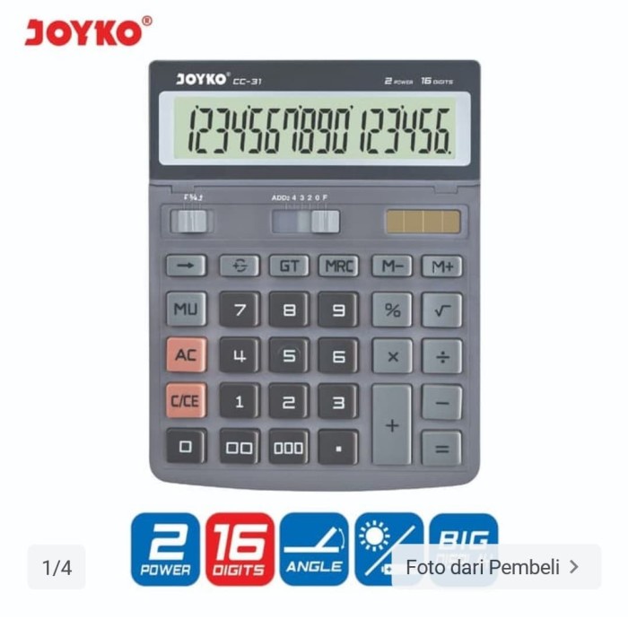 

CALCULATOR JOYKO CC 31 #ORIGINAL
