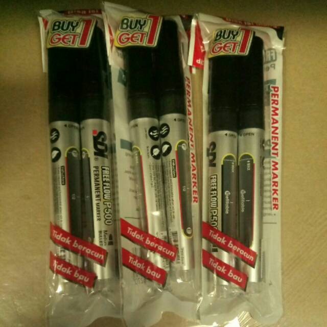 

Spidol Permanent SDI P500-2P Medium Bullet Beli 1 Gratis 1