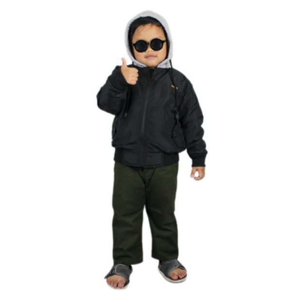 MARBELKIDZ-JAKET ANAK BOMBER HOODIE/JAKET WINTER/JAKET WIND BREAKER