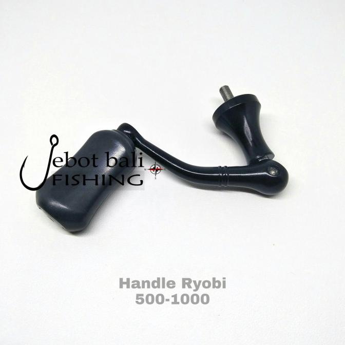 Handle Reel Ryobi 500 800 1000 Warna HItam - Spare Part Ryobi