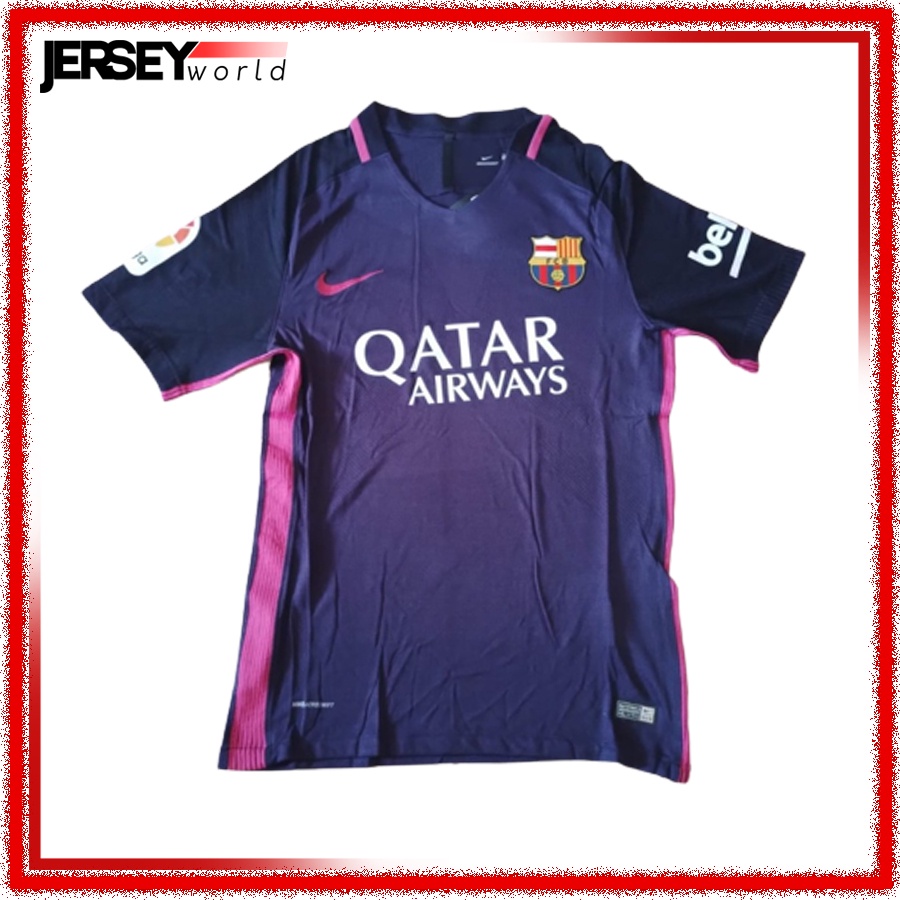 Jersey Retro Barcelona Away 2016-2017 PREMIUM GRADE ORI