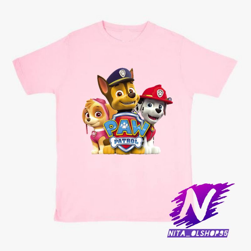 paw patrol baju anak kaos anak pawpatrol