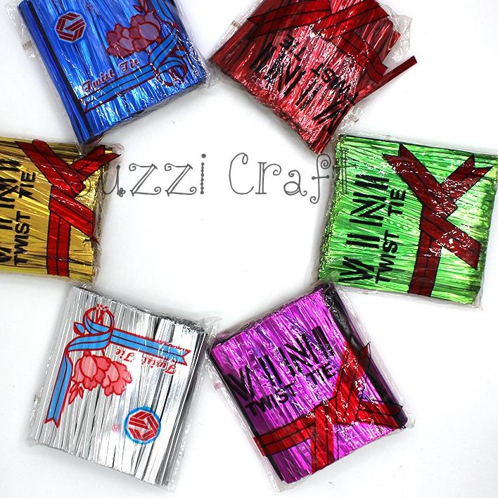 

Kawat Souvenir / Twist tie per pack tali souvenir twistie ぬ