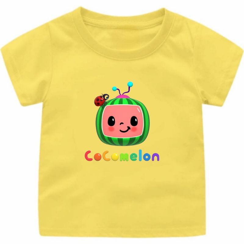 BAJU KAOS ANAK CEWEK/COWOK 1-12 TAHUN COCOMELON 2