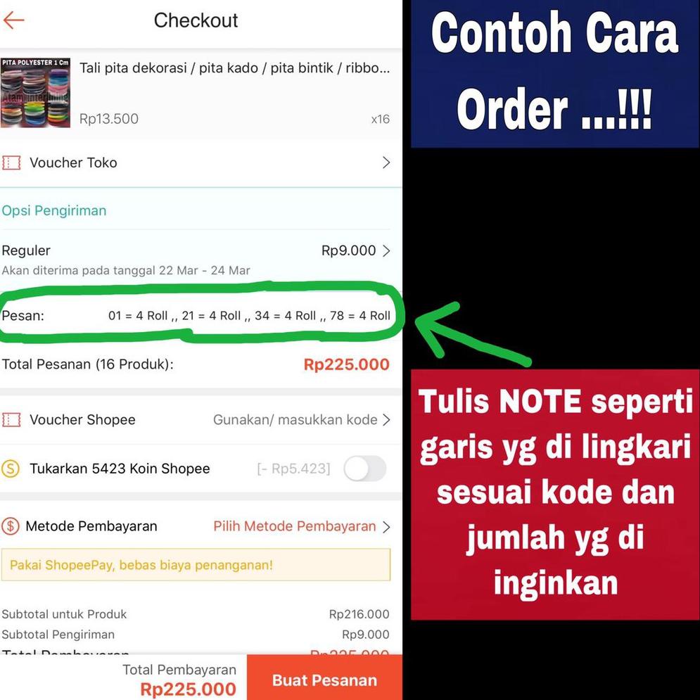 [PRODUK REPEU] Pita polyester 1cm | Pita motif | Pita bintik Pita polos | pita grossgrain | pita kad