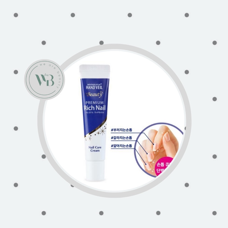 Jual MENTHOLATUM Hand Veil Beauty Premium Rich Nail Care Cream 12g