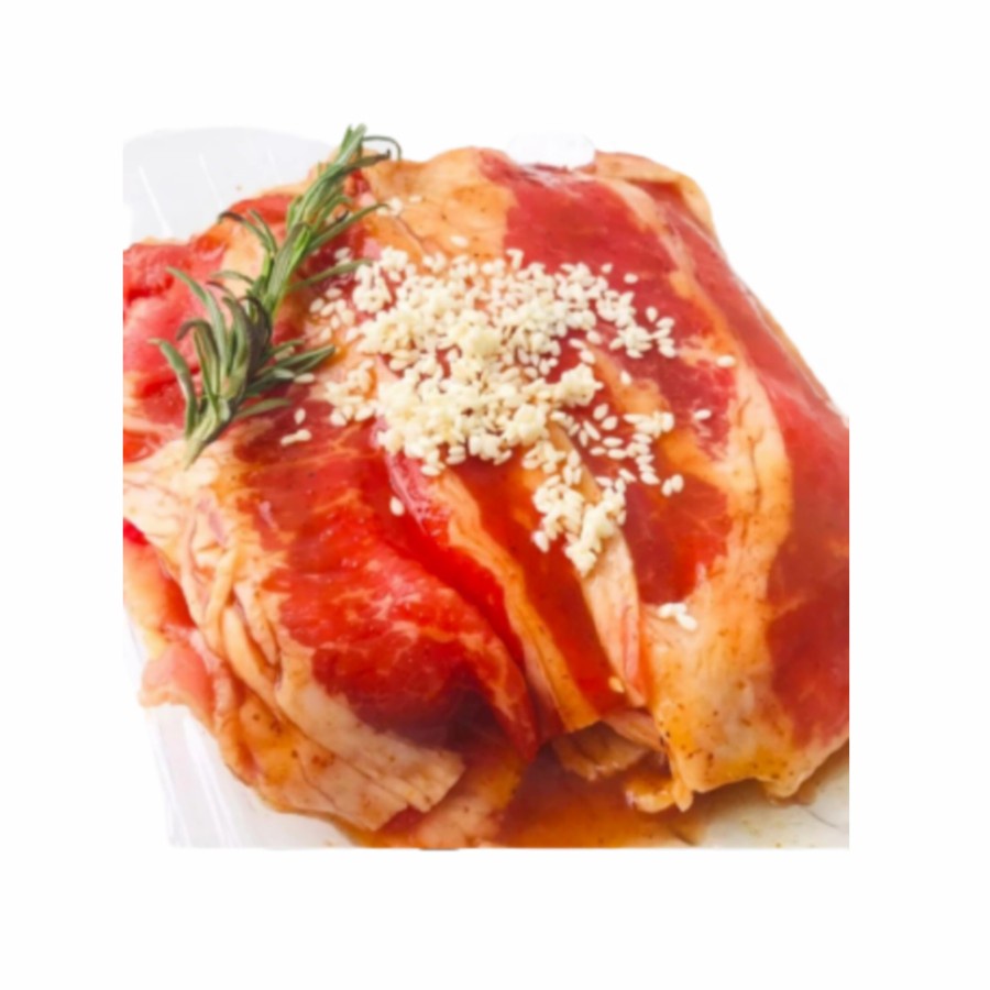 

US Sliced Beef Marinated with Buldak Sauce 250gr