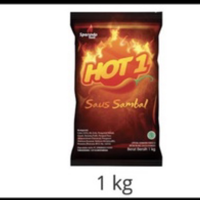 

HOT 1 Saus Sambal Refill 1kg