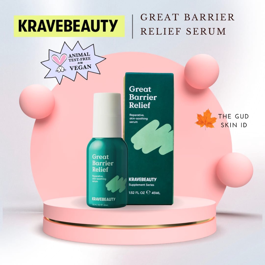 Jual Krave Beauty Great Barrier Relief ( Serum ) Shopee Indonesia